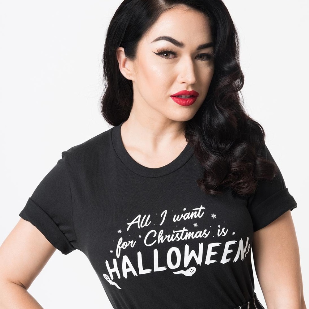 All I Want For Christmas Is Halloween Tee